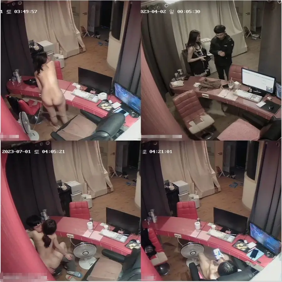 【破解摄像头】漂亮的女老板花钱让男人为她提供性服务