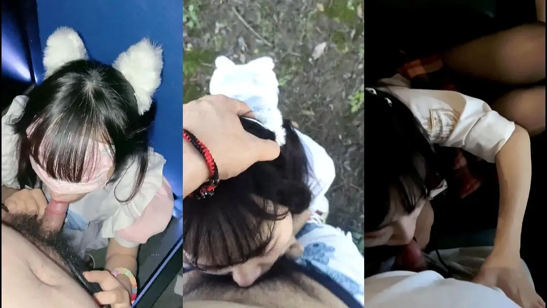 【极品萝莉-户外性体验】调教玩操制服萝莉小母狗，电影院做爱，摩天轮口爆，网吧JK跪舔，车震口爆，高清