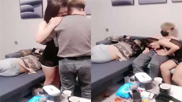 老公醉死！极品骚嫂难耐空虚，狂野勾引小叔深喉内射，榨干淫穴爆汁！