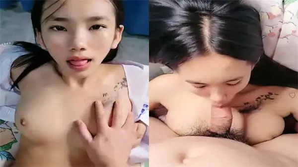 苗条巨乳骚妹 口交足交双重伺候 被狼友爆操嫩穴