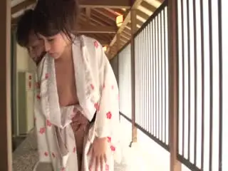 Sexy outdoor Japaese blow job by Aoi Mizun