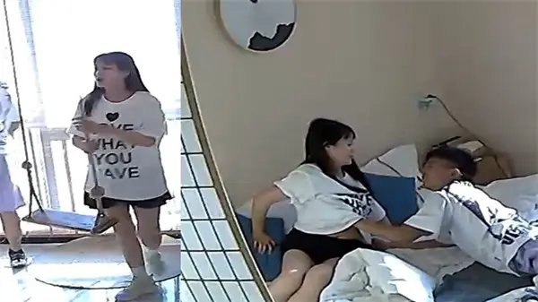 情侣精品酒店开房破解偷录，白天激情操不停！