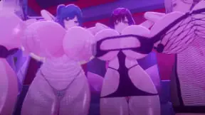 【人妻爆乳盛宴】AnkiiMMD安琪：巨乳人妻的性爱狂欢夜·中文汉化版