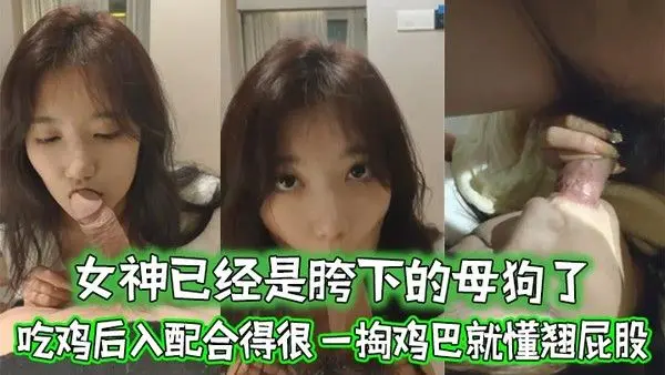 女神已经是胯下.的母狗了忘了她吧吃鸡后入配合得很一掏鸡巴就懂翘屁股