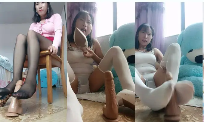 最新抖音泄密!42岁农村风骚熟女【来日方长】定制福利,道具自慰丝袜足交