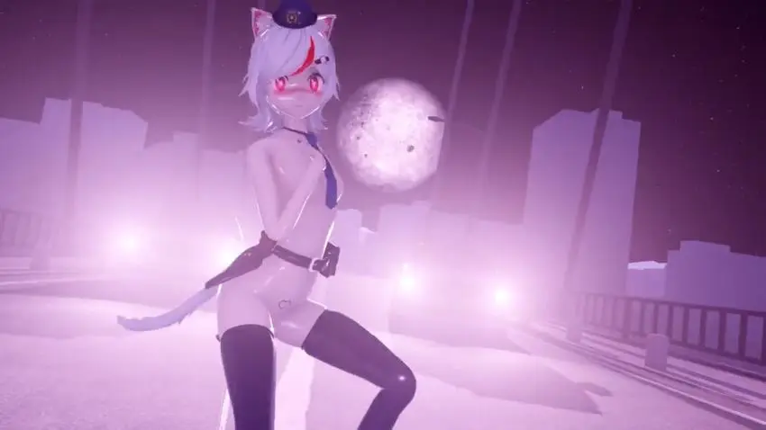 MMD：极品巨乳虚拟女友起床骚动，勾魂媚态，让你狂喷！
