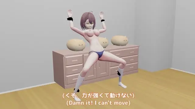 MMD3D- 极致沦陷！洗脑支配下的肉体，高潮绝顶被狂暴内射的后半部