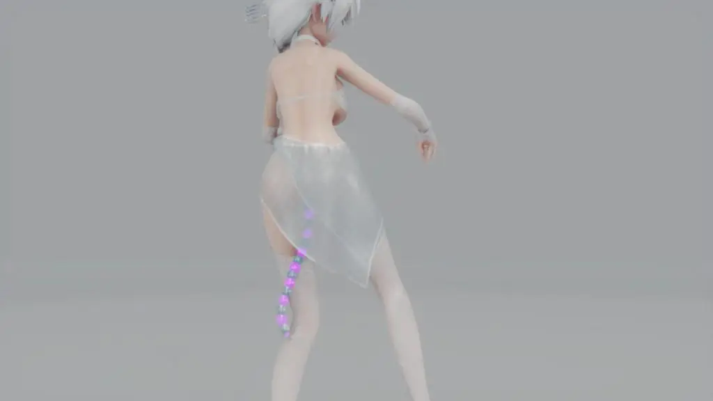 MMD16 巨乳泳装女神光辉 波涛汹涌湿身狂摇