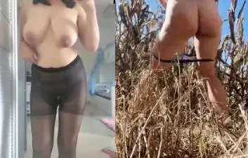 利宝贝木瓜G奶骚浪巨乳，野外放荡露出极致诱惑！