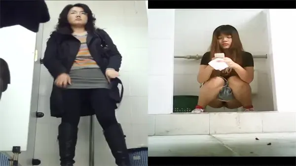 【大神偷拍】商场无门女厕全景记录！偷窥刺激视角经典重现