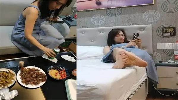 网恋奔现！极品良家误入猛男俱乐部，清纯骚穴被群狼轮操内射到沦陷！