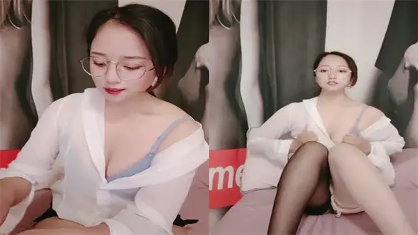 极品肥臀眼镜骚女 清纯外表下藏着淫荡肉体 后入狂干到汁液横流