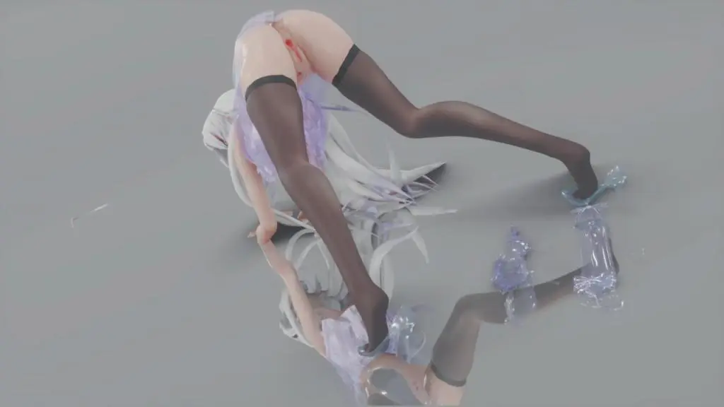 MMD20布料黑丝高跟鞋弱音BrownEyedGirls