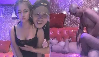 老金哥KTV玩高冷越南鸡，让哥哥用铁热的棒棒来融化你这冰山巨乳美人吧! 原来是不习惯在镜头前展示好身材，一被插入就开始骚了!