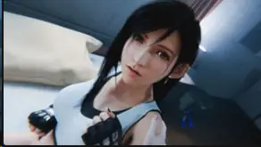 FF7蒂法欲火难耐？插进来解决你的性烦恼！