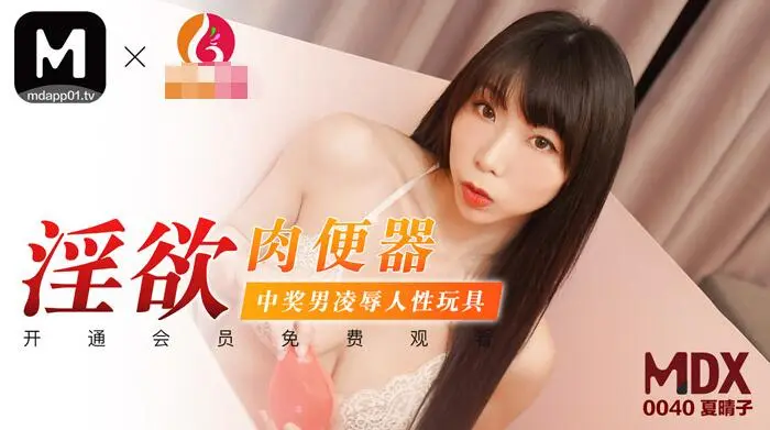 淫欲肉便器中奖男凌辱人性玩具-夏晴子