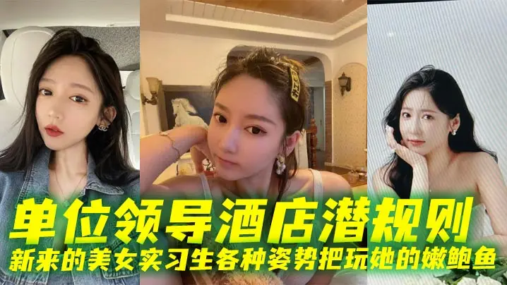 酒店领导潜规则实习生，爆操嫩鲍鱼各种姿势内射