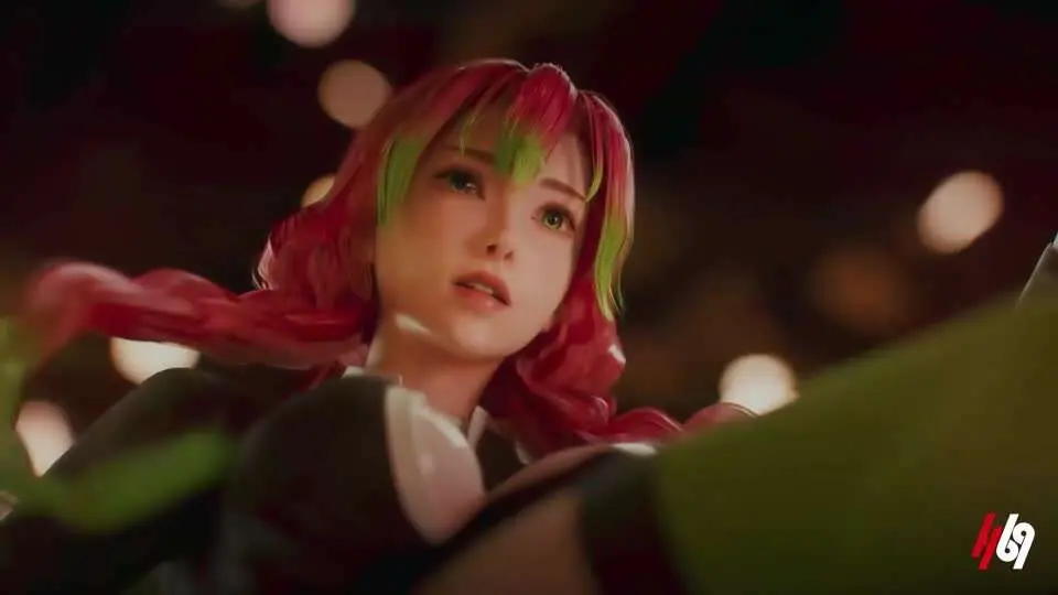 3D 鬼灭同人 甘露寺蜜璃#3D
