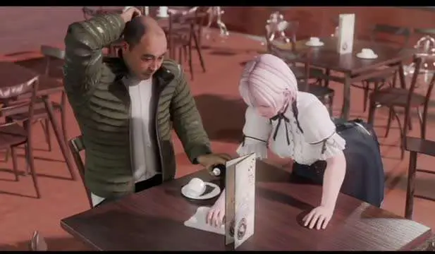 3D动画，迷奸咖啡店女仆#动漫#3D