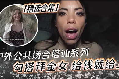 精选合集户外公共场合搭讪系列勾搭拜金女给钱就给上非常的嫩黑白通吃
