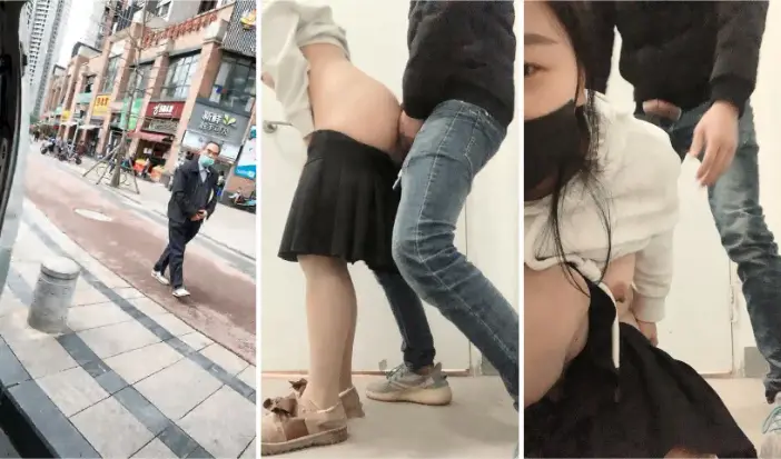鹿爷最man广场搭讪,厕所内啪啪,街头跳蛋喷水,再勾搭小伙带回住处做爱..