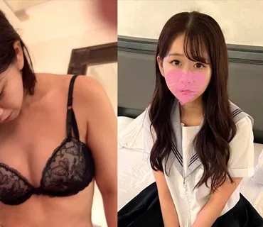 POK-038 【個人撮影】小悪魔系制服美小女とP活_ベッドの上で豹変_生ハメで膣奥に中出し