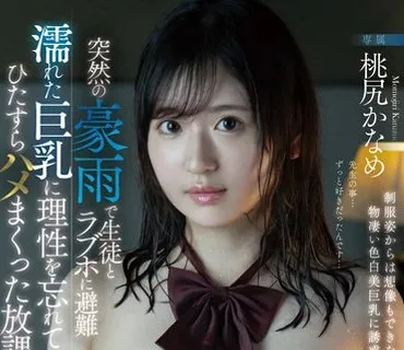 FSDSS-491 突然の豪雨で生徒とラブホに避難 濡れた巨乳に理性を忘れてひたすらハメまくった放課後… 桃尻かなめ